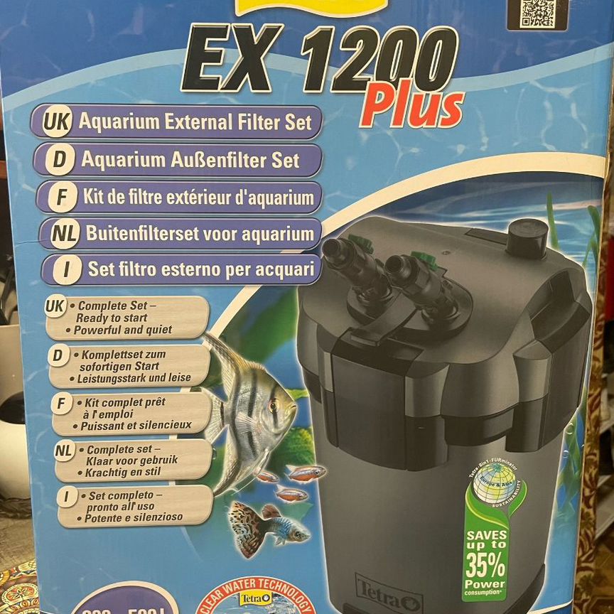 Внешний фильтр для аквариума Tetra EX 1200 Plus 25