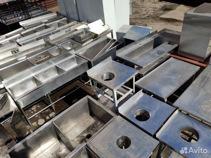 Мойки столы стеллажи из нержавейки