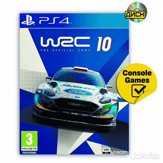 PS4 WRC 10 The Offical Game Новый