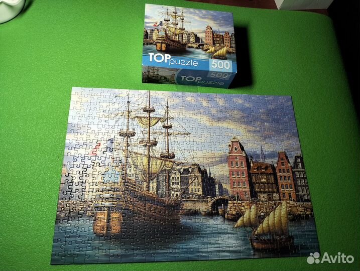 Пазлы TOP Puzzle 500 эл