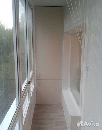 Остекление балконов и лоджий. Отделка балкона