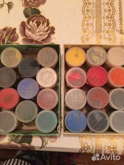 Краски гуашевые