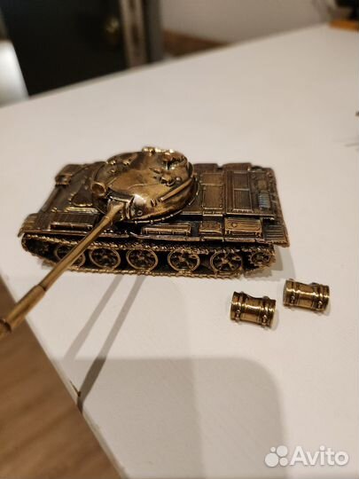 Модель танка т64 латунь