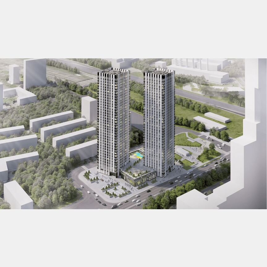 3-к. квартира, 93,9 м², 33/36 эт.