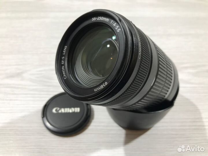 Canon EF-S 55-250mm f/4-5,6 IS, новый