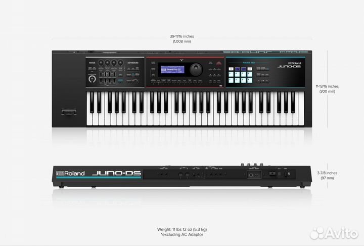 Синтезатор Roland Juno DS61
