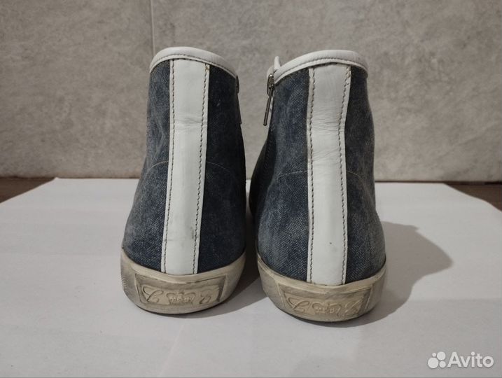 Кеды leather crown