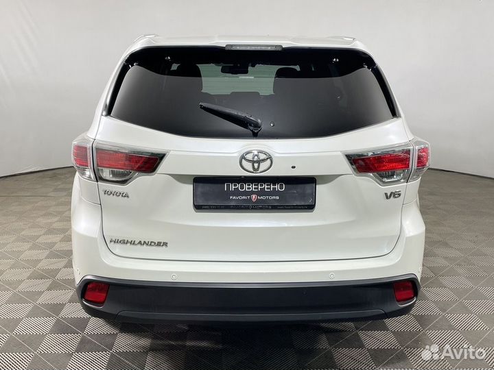 Toyota Highlander 3.5 AT, 2014, 242 850 км