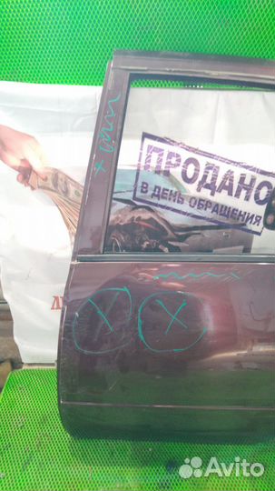 Дверь задняя левая калина