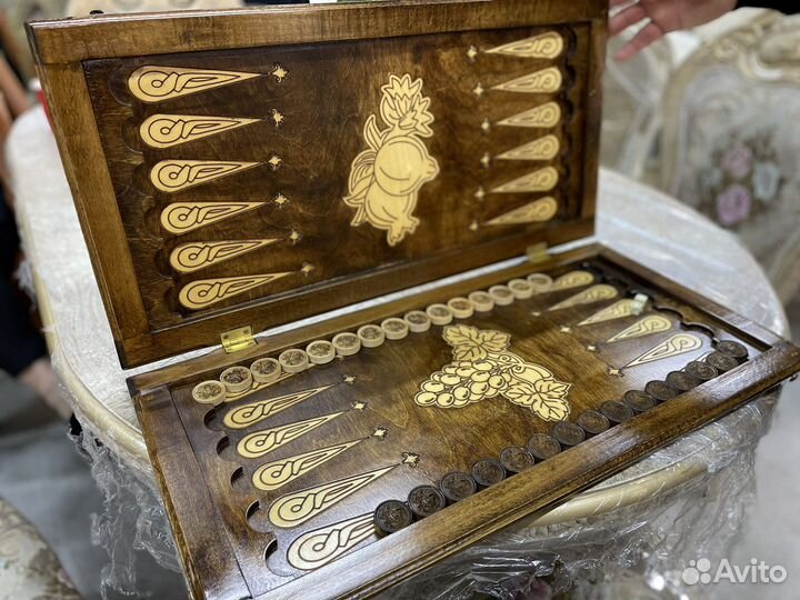 Нарды ручной работы новые