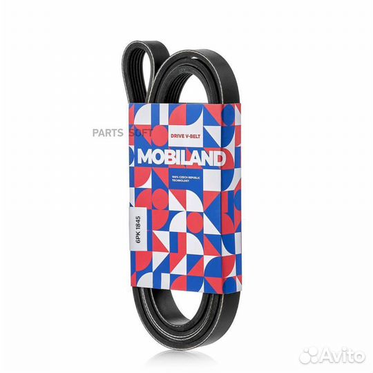 Mobiland 501261845 Ремень 6PK1845 (epdm) для а/м f