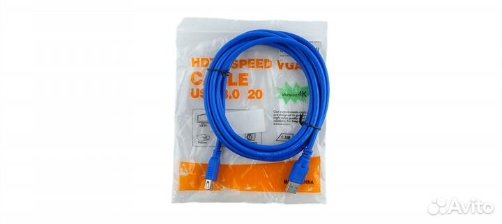 Кабель USB удлинительный папа - мама 3.0 м