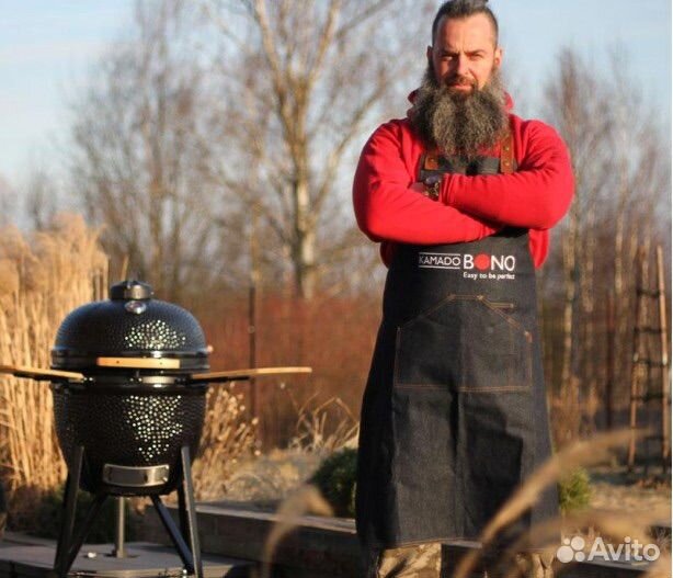 Керамический гриль Kamado bono новый