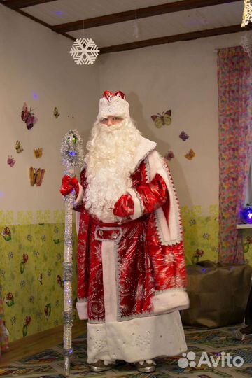 Костюм деда мороза взрослый