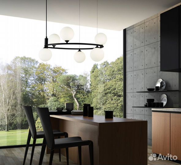 Maytoni Подвесной светильник-люстра MOD013PL-06B