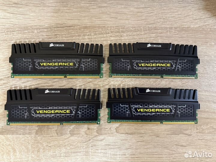 Corsair Vengeance DDR3 16gb (4x4GB) 1600MHz