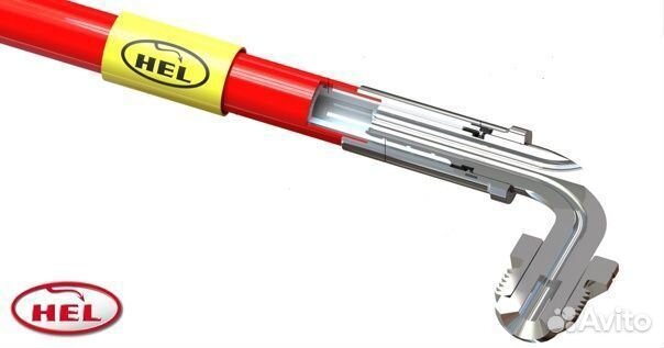 Армированные тормозные шланги HEL для мотоциклов