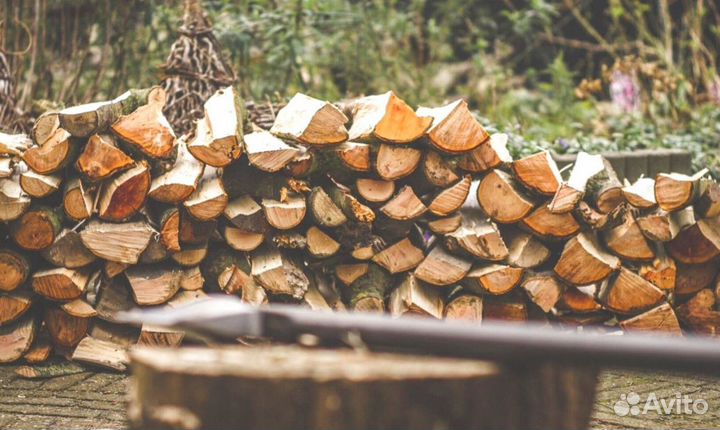 Дрова крупноколотые