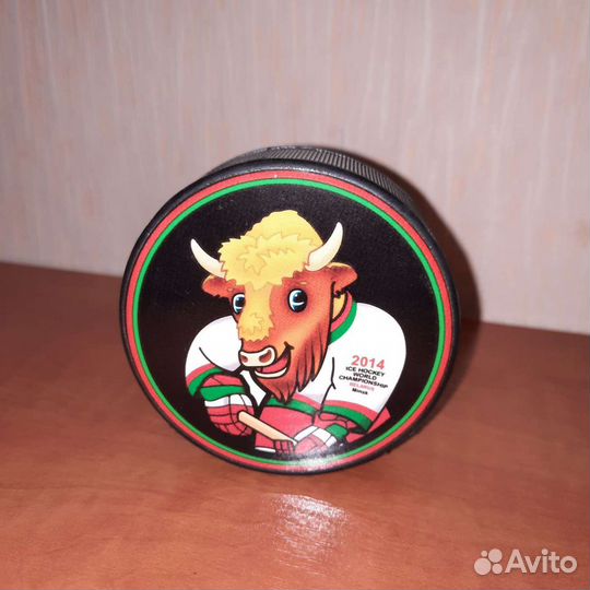 Шайба хоккейная, коллекционная
