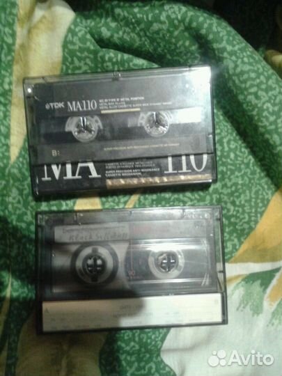 Metall.chrom.Кассеты аудио