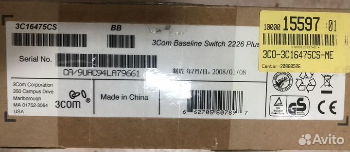 3COM Baseline Switch 2226 Plus