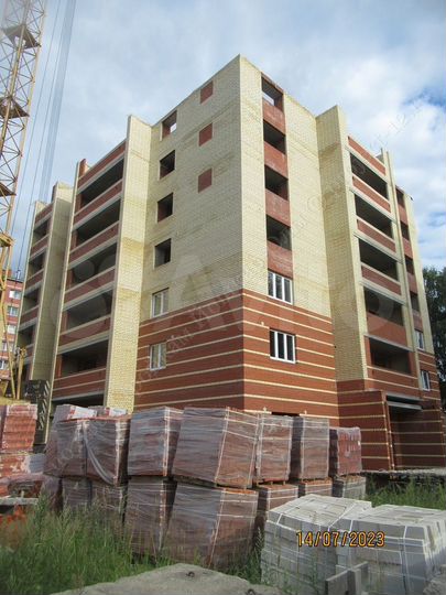 1-к. квартира, 54,4 м², 8/9 эт.