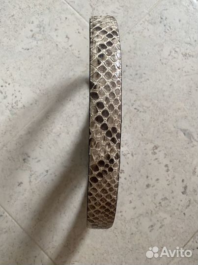 Ремень (натуральная кожа питона) с о. Бали (новый)