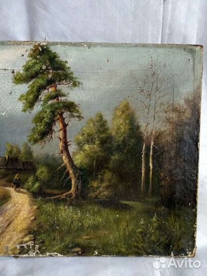 Старинная русская картина