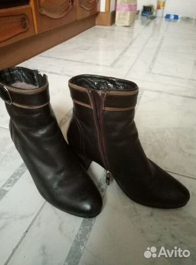 Сапоги зимние натуральная кожа
