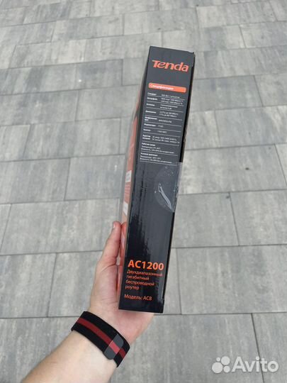 Роутер Wi-Fi Tenda AC1200 AC8