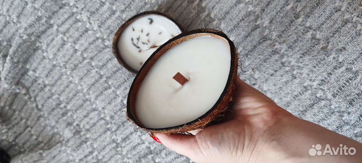 Ароматическая свеча ручной работы