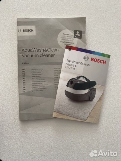 Моющий пылесос Bosch Serie 4