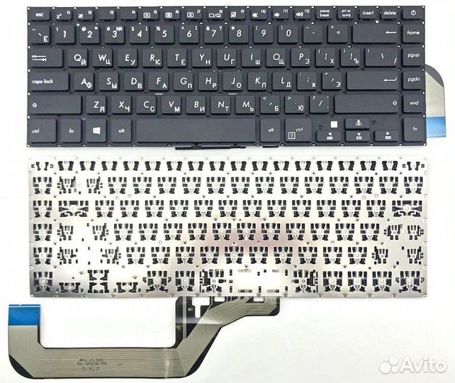 Клавиатура для ноутбука Asus X505BA X505 X505BP