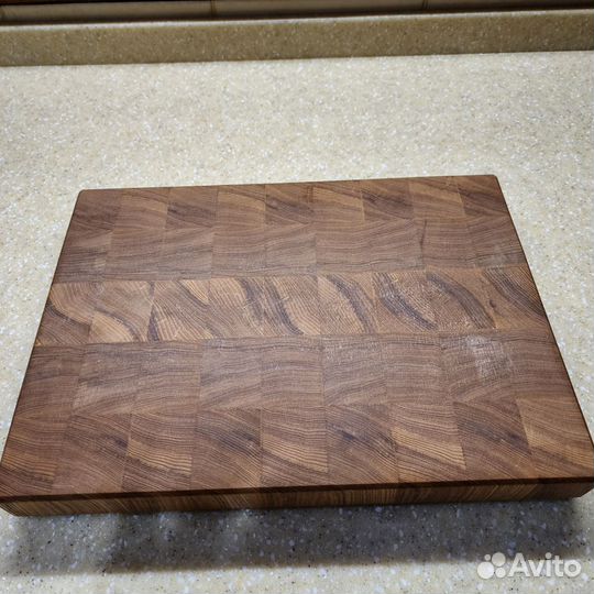 Торцевая разделочная доска из ясеня