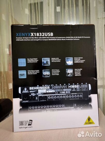 Микшерный пульт behringer