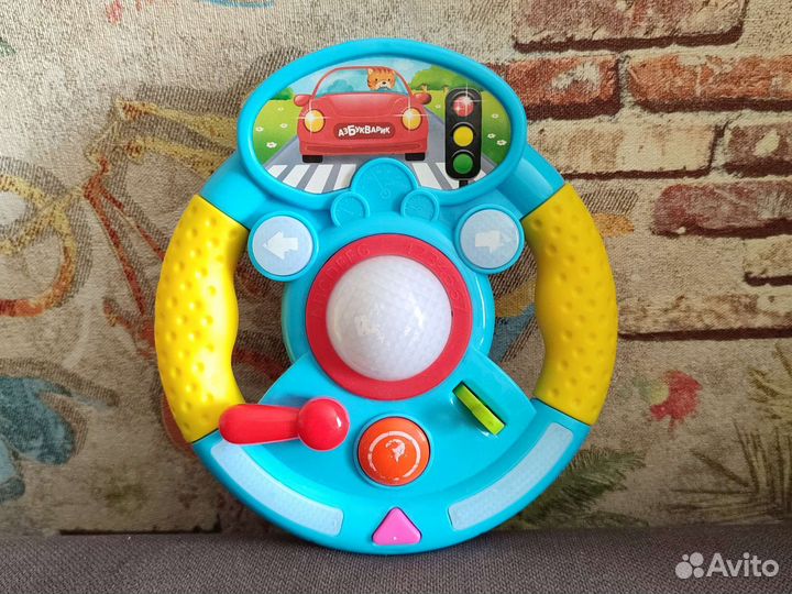 Игровой руль музыкальный