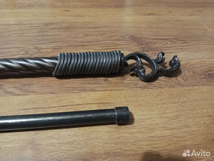 Карнизы для штор двухрядный металлический