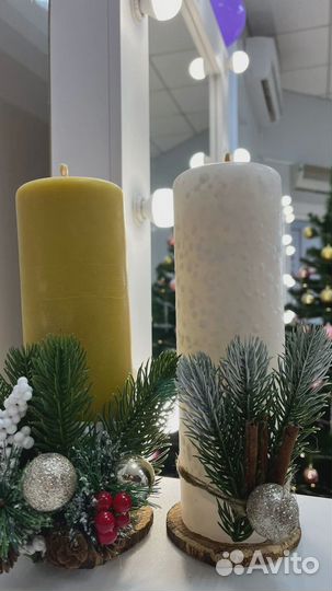 Свечи восковые