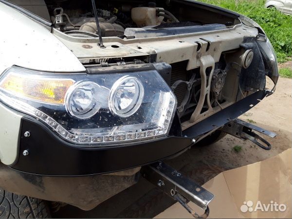 Передний бампер rubicon УАЗ Патриот Пикап Карго