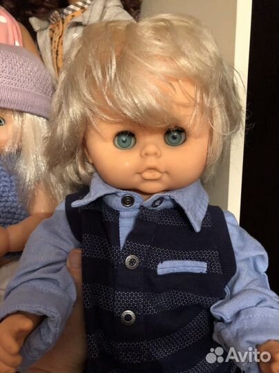 Кукла пупс гдр и Бигги-60см