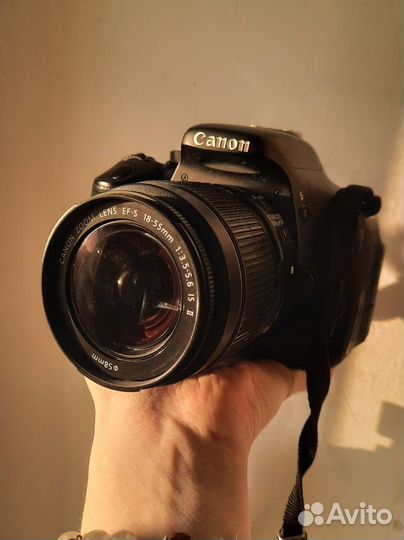 Зеркальный фотоаппарат canon eos 600d kit 18 55mm