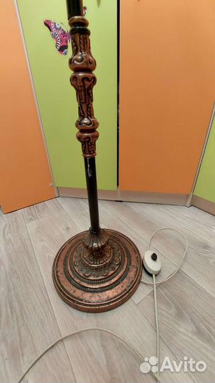 Ретро винтажный торшер