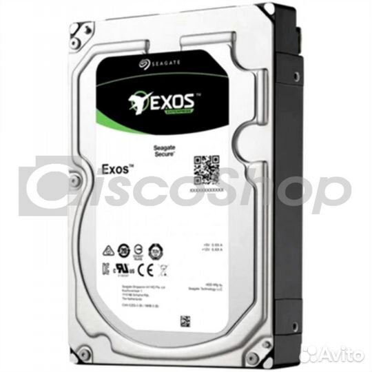 Жесткий диск HDD Seagate Exos 7E10 SAS 6Tb 7200 51