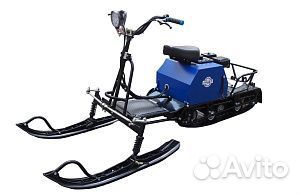 Мотоблок компактный С лыжным модулем лидер