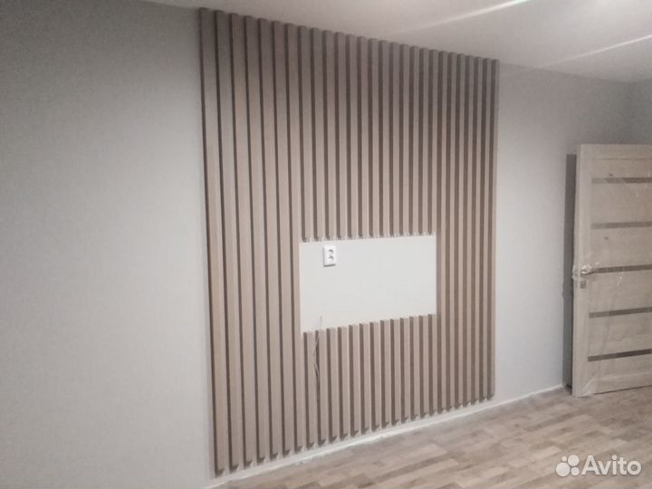 Декоративные рейки на стену