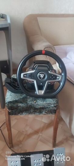 Игровой руль 900 градусов 3 педали