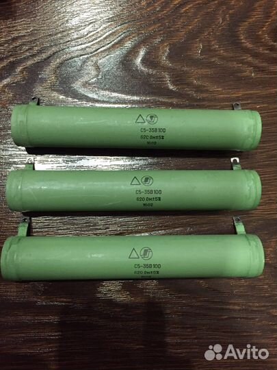 Резистор С5-35В100