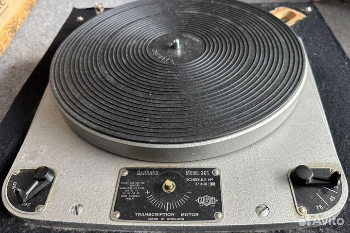 Совершенно классный проигрыватель Garrard 301