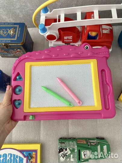 Игрушки для мальчика пакетом пожарная машина