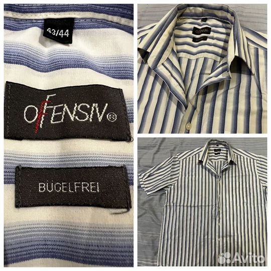 Фирменные рубашки TCM,Еngbers,Ben Sherman,Batisti